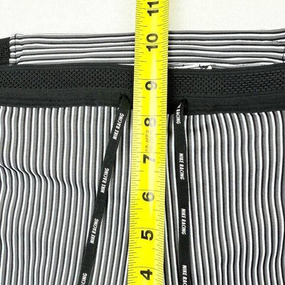 Nike Men's Dri-Fit ADV Running Shorts Size XL Black/White/Grey Tight Fit NWT - Picture 10 of 13